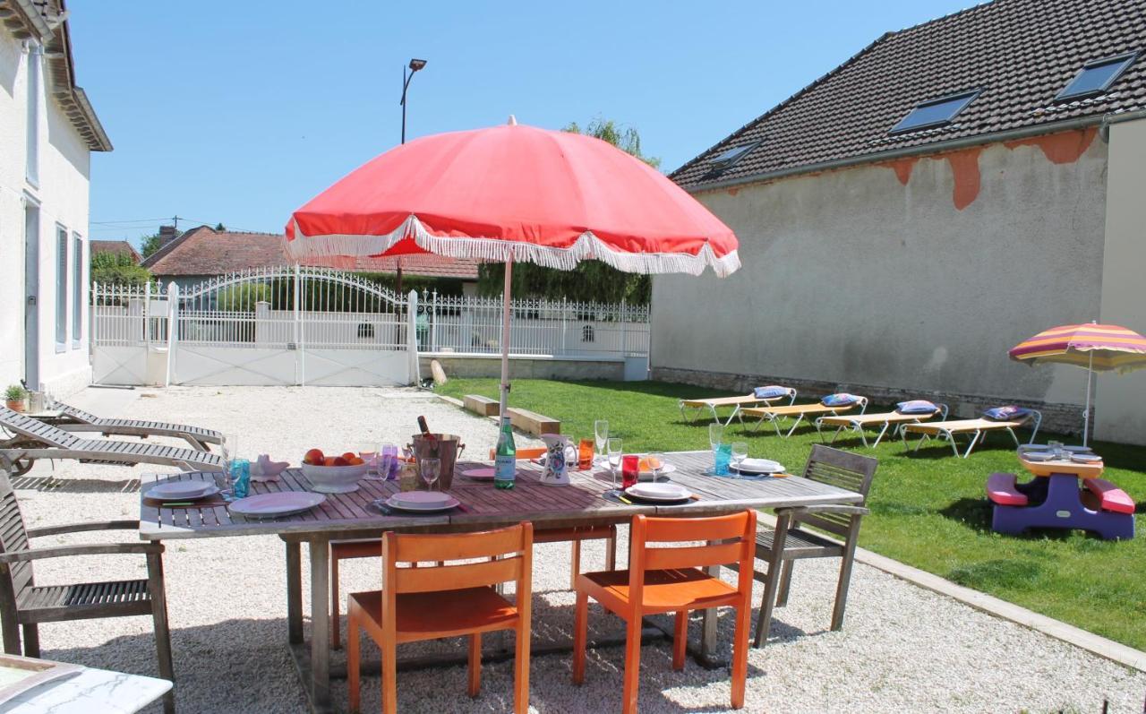 La Ferme De Mon Enfance Vila Villechétif Exterior foto