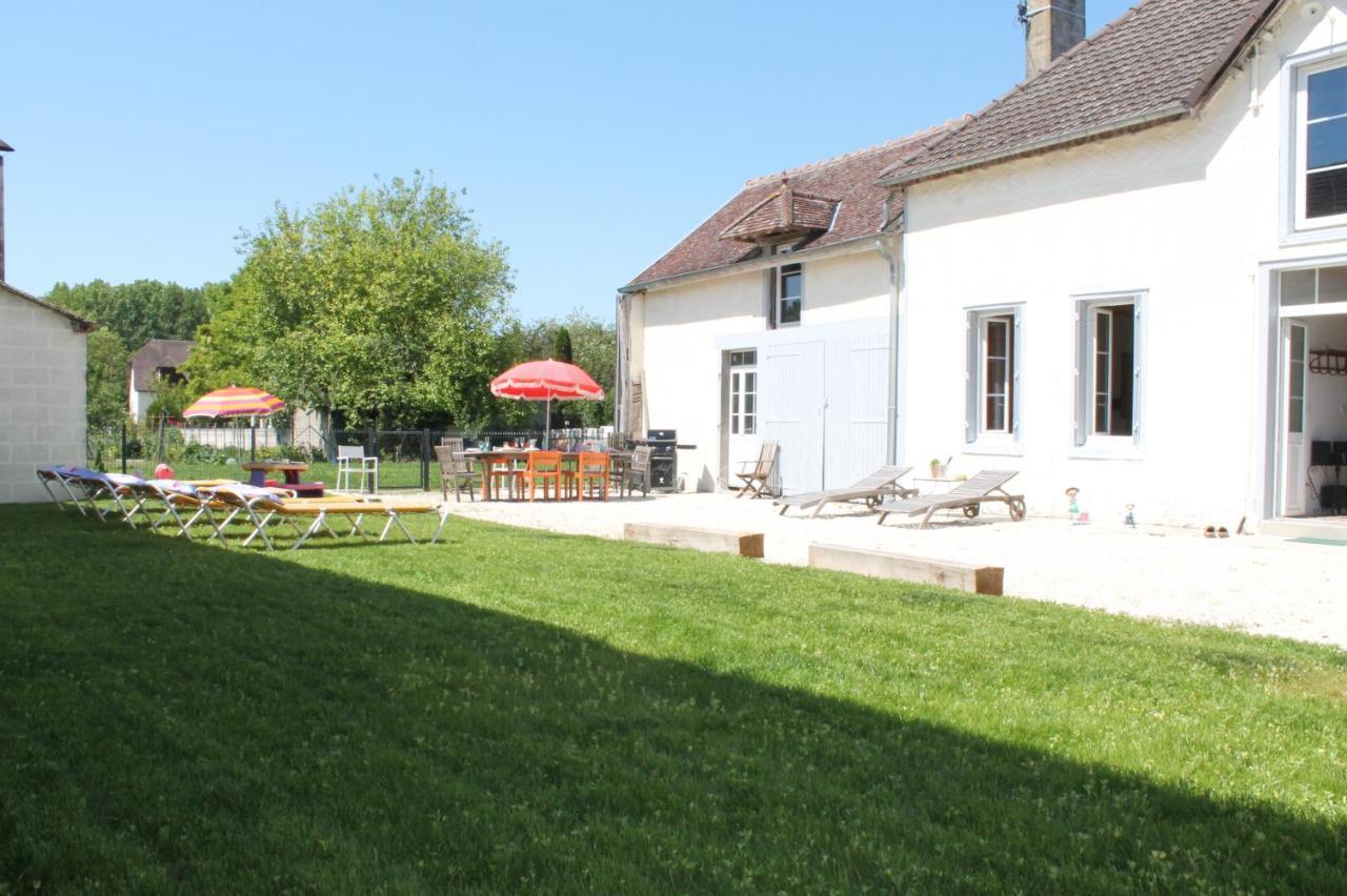 La Ferme De Mon Enfance Vila Villechétif Exterior foto